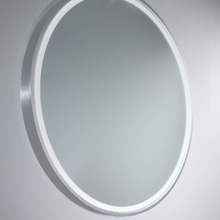 Sphere 61cm Aluminium LED Mirror